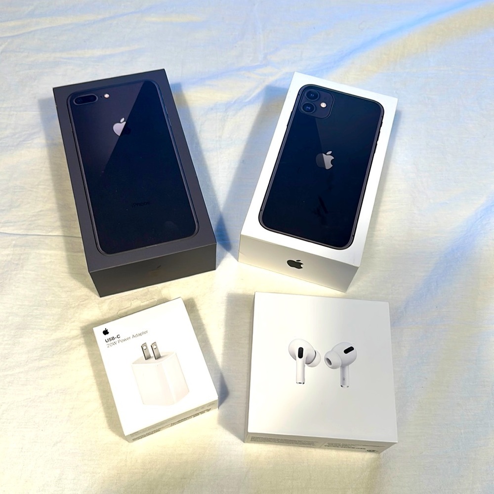 Apple IPhone IOS Empty Boxes